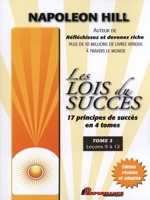 cover image of Les lois du succès 3